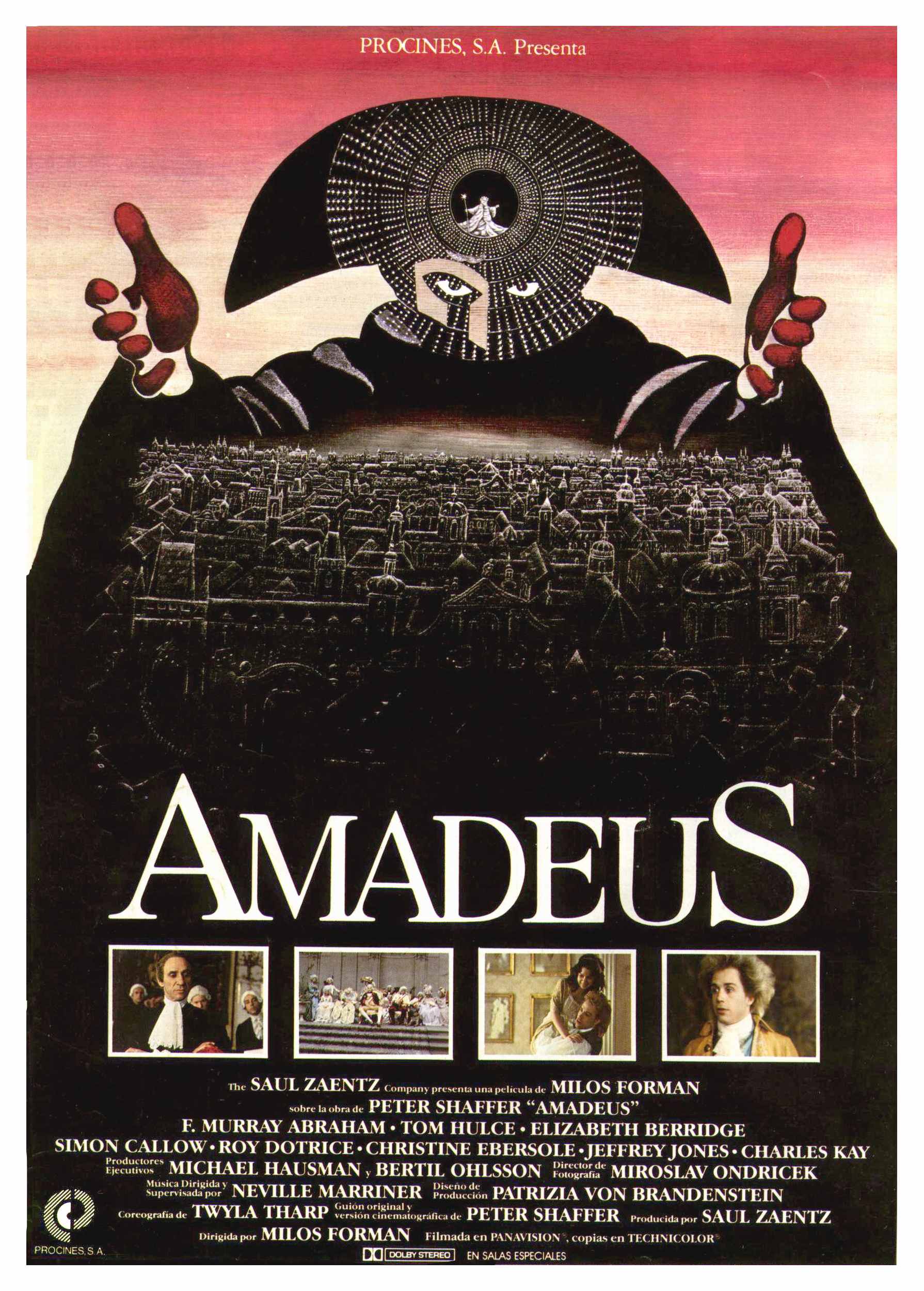 Cartel de la Película Amadeus