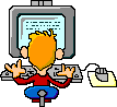 Niño con ordenador